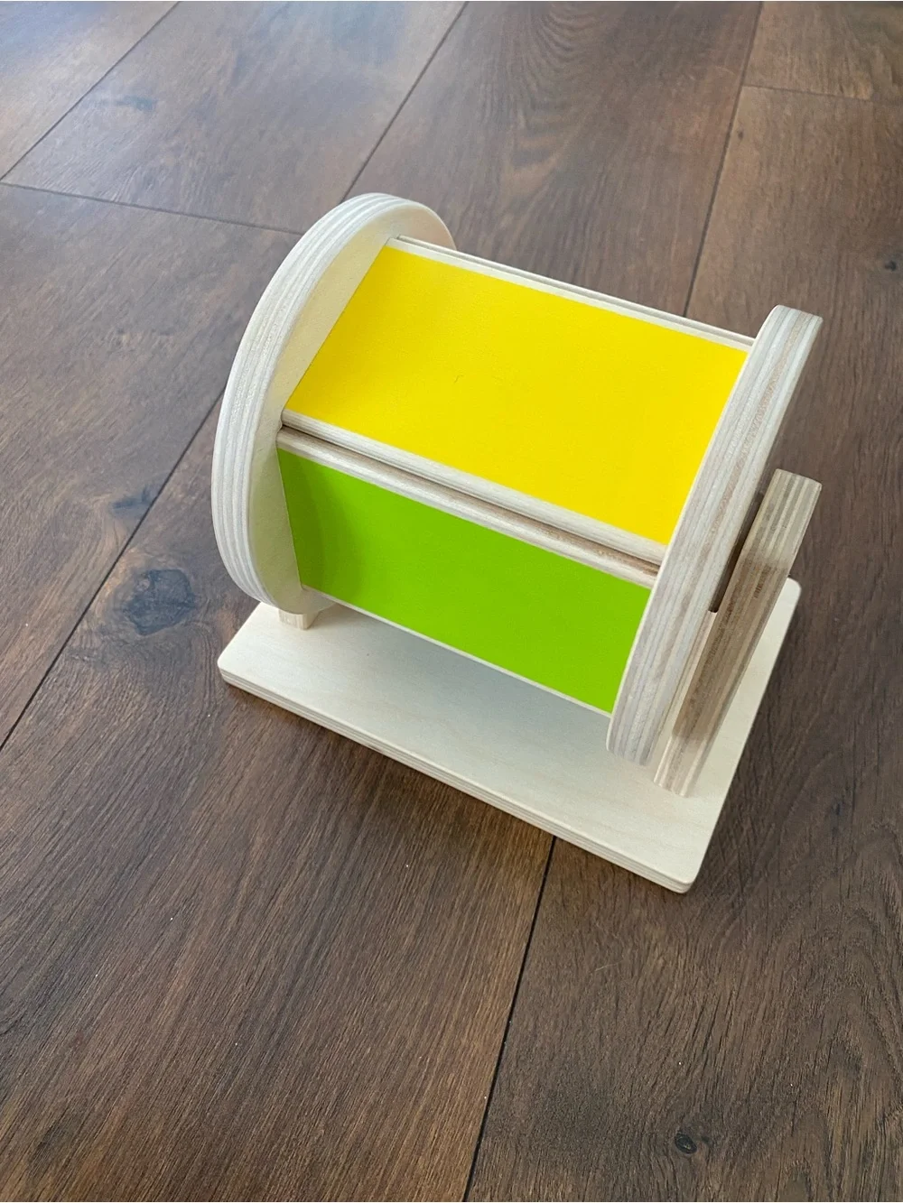Wooden Color Spinner Toy